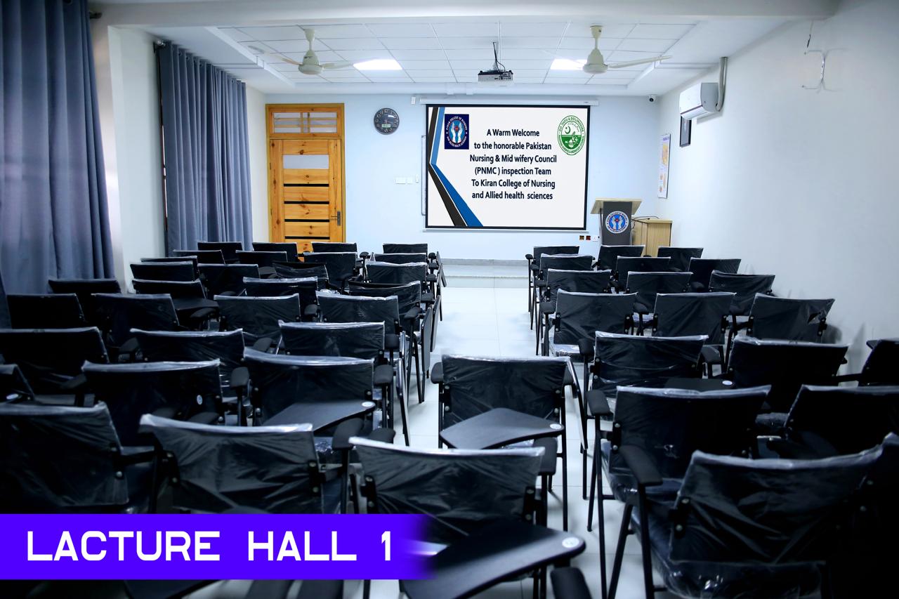 Air-conditioned lecture hall